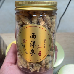 西洋参食用花旗参味浓滋补营养100克/罐