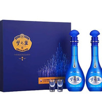 洋河 梦6礼盒52度500ml*2瓶礼盒装高度高档送礼白酒
