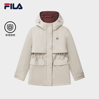 FILA 轻薄棉服│FILA薄款女士棉服26冬季新款健身运动收腰保暖外套