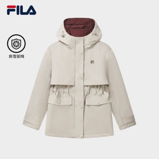 FILA 轻薄棉服│FILA薄款女士棉服26冬季新款健身运动收腰保暖外套