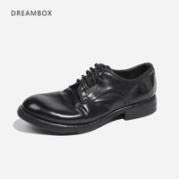dreambox 钧博德西装鞋 黑色亮面 41 男码