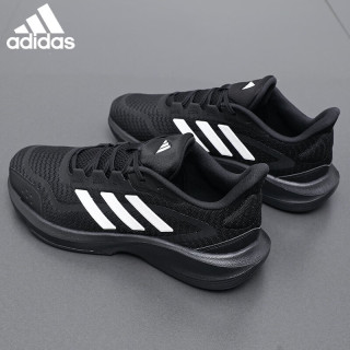 adidas 男鞋夏季透气运动鞋子男款新款网面男女士跑步鞋轻便情侣同款跑鞋