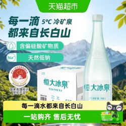 恒大冰泉 长白山天然低钠矿泉水