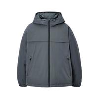 杰克琼斯 225423019 冬季休闲 深石板灰 S 男士羽绒服