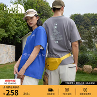 北面 短袖T恤男款ALIEN户外半袖百搭舒适透气26春夏上新|8GW0 0UZ/珍珠灰 L /175
