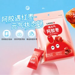 东阿阿胶 遇元气阿胶枣360g无核阿胶零食辅食营养精致滋补好物