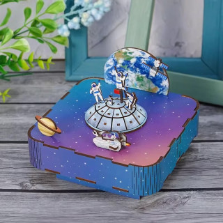 Tonecheer 月球漫步 拼装八音盒