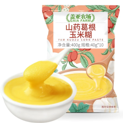盖亚农场 山药葛根玉米糊冲饮400g即食早餐饱腹营养糊五谷杂粮粗粮代餐 山药葛根玉米糊400g
