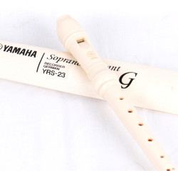 YAMAHA 竖笛8孔德式YRS-23G英式24B高音C调入门笛子