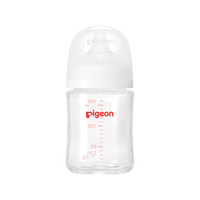 贝亲 防胀气宽口径玻璃奶瓶 160ml SS号奶嘴 AA260