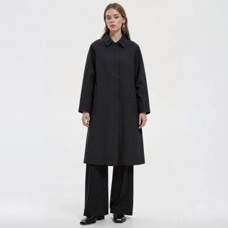 值友专享：BURBERRY 【卡姆登版型】纯棉随性摩登插肩袖中长款极简风衣女外套