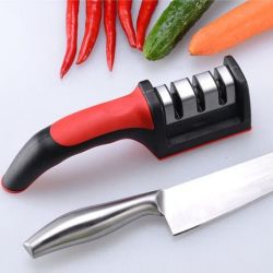 小米石 厨房磨刀器三段式 2把