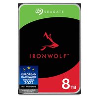 Seagate 希捷酷狼机械硬盘 8TB 256MB企业级存储NAS硬盘 CMR垂直 静音低耗 数据恢复 3.5英寸 ST8000VN004