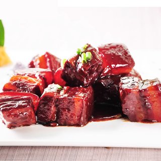 缘琳山 散养土猪五花肉 500g*2 冷冻猪肉