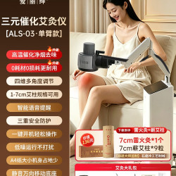 爱丽绅 三元催化艾灸仪器一体机家用明火无烟熏蒸仪艾柱艾条艾灸馆用净烟