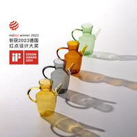 tea'stone teastone琉璃水经注家用高端感玻璃泡茶壶公道壶玻璃茶具