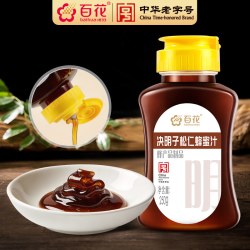 百花 中华百花决明子松仁蜂蜜汁250g蜂产品制品挤压瓶口