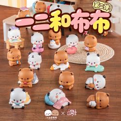 微次元 官方一二布布第三弹盲盒萌粒摆件女生情侣送礼可爱萌物装饰