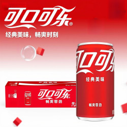 可口可乐 200ml*12罐6瓶可口可乐汽水】碳酸饮料日常户外居家冰爽畅饮解渴
