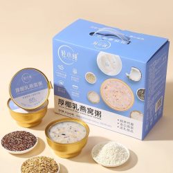 轻小纯燕窝粥官方旗舰店正品免煮即食山药百合营养早餐产孕妇礼盒