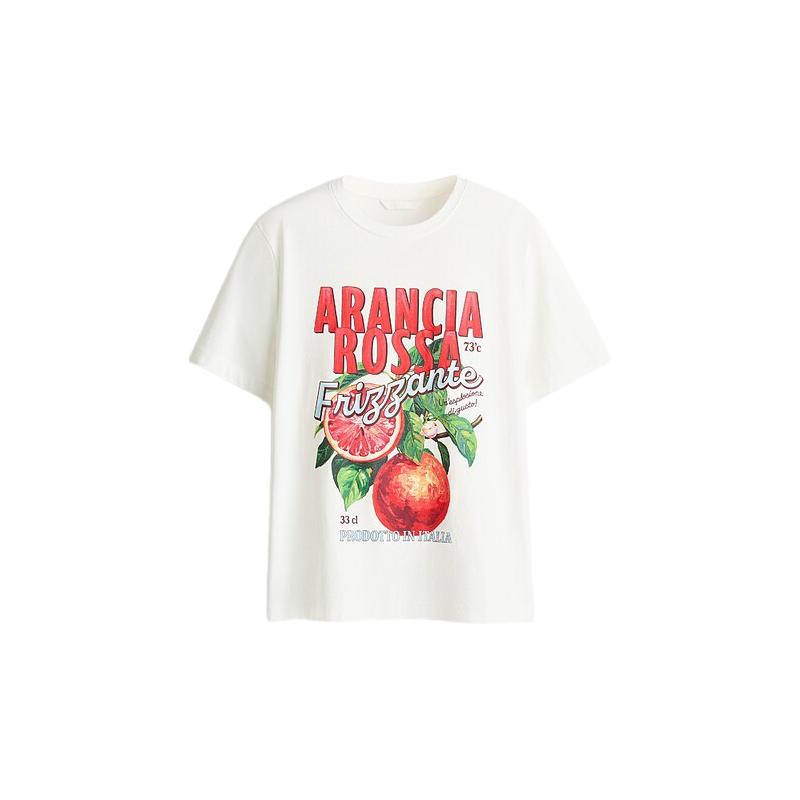 白色/Arancia Rossa