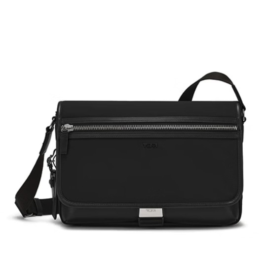 TUMI 男士翻盖单肩斜挎包