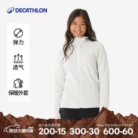 迪卡侬 摇粒绒连帽夹克
