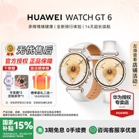 华为 WATCH GT 6 21天续航 浮光白 41mm 蓝牙版智能手表