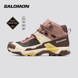 萨洛蒙 女款 户外运动防水透气舒适稳定徒步登山鞋 X ULTRA 5 MID GTX W 炙烤棕 477544 3.5 (36)