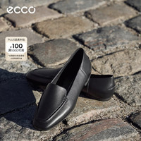 ecco 【方头乐福】ecco 女士一脚蹬鞋
