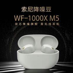 索尼 WF-1000XM5 智能AI降噪 真无线蓝牙耳机