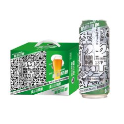 鲸都鲜酿 皮尔森全麦精酿啤酒500ml*12