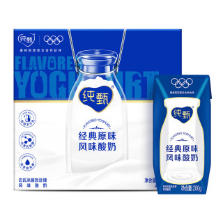 蒙牛 纯甄原味酸奶 200g*24盒