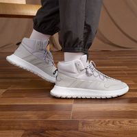 adidas 官方正品新款男女加绒中高帮休闲运动鞋IF1627
