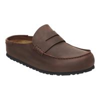 BIRKENSTOCK 勃肯 Naples 牛皮革涂油软木 包头拖鞋