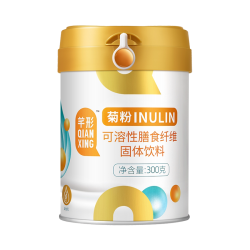 芊形 菊粉膳食纤维进口菊苣原粉非低聚果糖益生元官方旗舰店