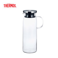 THERMOS 膳魔师 TCG2C-1000-S-CY 耐热玻璃 带把手 1L 冷水壶