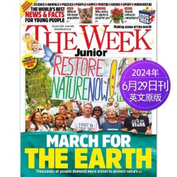 The Week Junior 2026全年52期订阅 英国原版8-15岁青少年英文学习周刊新闻时讯杂志