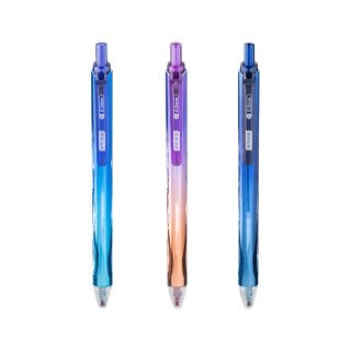 京东京造 JD1093 双珠子弹头 黑色 0.5mm 3支装 中性笔