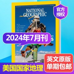 美国国家地理杂志原版英语杂志national geographic自然人文景观美国版期刊历史旅游知识