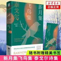 飞鸟集 新月集 全2册 诺贝尔文学奖得主泰戈尔诗集 中英双语全彩珍藏 中小学三年级课外阅读 外国文学