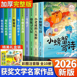 中国当代获奖儿童文学作家书系10册小学生一二年级阅读课外书必读老师推荐