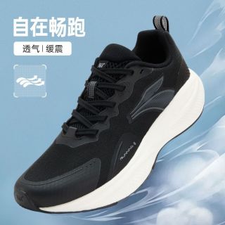 百亿补贴：361° 运动鞋云步跑步鞋男鞋2026新款网面透气减震耐磨男缓震跑步鞋