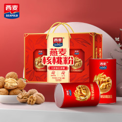 西麦 麦片中秋礼盒 燕麦营养食品早餐代餐企业团购送长辈实用礼盒 1000g