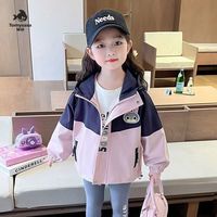 百亿补贴：Tomy＆Sasa 女童春秋装外套2025新款儿童洋气朱迪兔子连帽风衣女孩春季冲锋衣