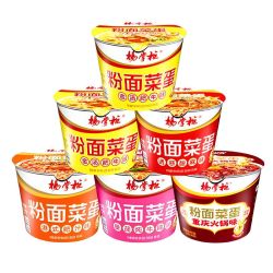 杨掌柜 粉面菜蛋 6口味 共6桶