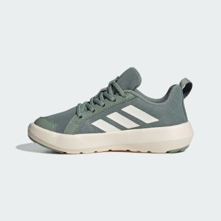 百亿补贴：adidas 儿童 BOAT C 户外休闲舒适透气网孔运动鞋JS0733