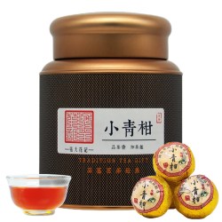 张大花记 張大花記 小青柑陈皮普洱熟茶 黑罐 250g