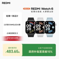 移动端：小米 REDMI/红米 Watch 6 心率血氧监测 蓝牙通话 智能手表