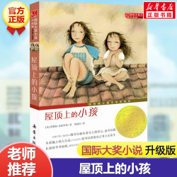 屋顶上的小孩正版包邮升级版三四年级课外书阅读推荐国际大奖儿童文学小说系列小学生阅读书籍
